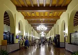 The lobby as seen in 2015