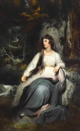 Lady Hamilton as La Penserosa, 1792