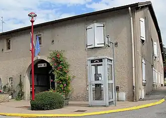 The town hall in Langley