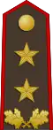 Ģenerālmajors (Latvian Land Forces)[40]