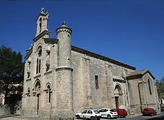 The church of Sainte-Catherine