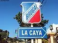 Brugal sign in La Caya.
