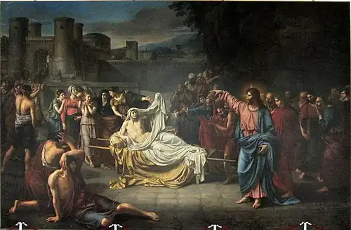 The resurrection of the son of the widow of Nain