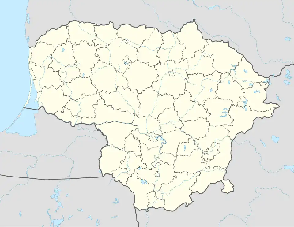 Tauragnai is located in Lithuania