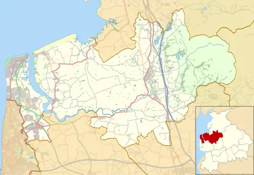 Garstang is located in the Borough of Wyre