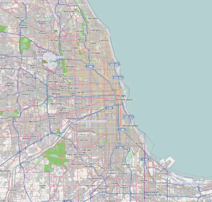 Riverside is located in Greater Chicago