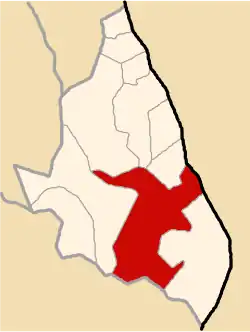 Location of Soras in the Sucre province