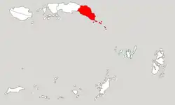 Location within Maluku