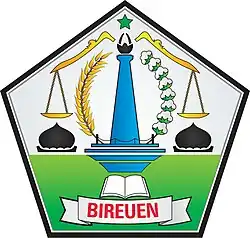 Official seal of Bireuën Regency