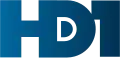 Logo of HD1 (2012–2018).