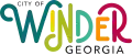 Official logo of City of Winder