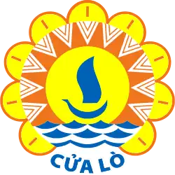 Official logo of Cửa Lò Town