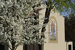 Aerial view of the campus