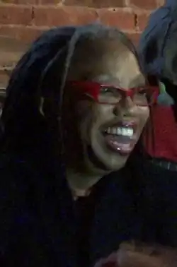 Joshie Jo Armstead in NYC at a Melvin Van Peebles performance