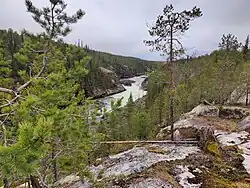 Lule River at Harsprånget