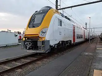 NMBS/SNCB M7 double-decker train
