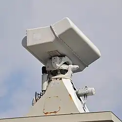 The MW-08 radar of Roussen-class HS Ritsos.