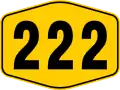 Federal Route 222 shield
