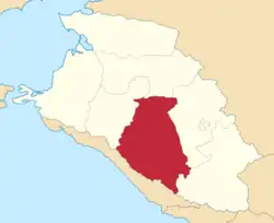 Location in the Kuban Oblast