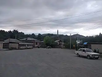 Main square of Vahagni, Lori Marz, Armenia