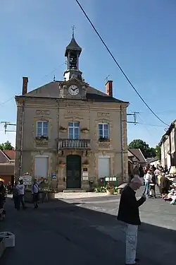 The town hall in Trigny