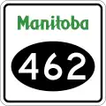 Provincial Road 462 marker
