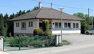 The town hall in Manspach