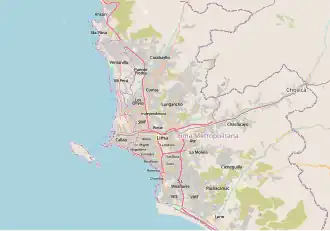 2018 Lima fire attack is located in Lima