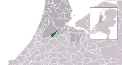 Location of Aalsmeer