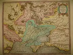 On Mercator's map it is named as Golfo de Nigropoli