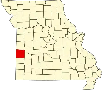 A state map highlighting Vernon County in the southwestern part of the state.