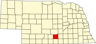 Kearney County map