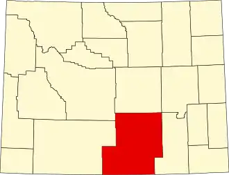 Carbon County map
