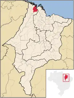 Location in Maranhão