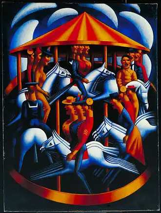 Mark Gertler's Merry-Go-Round; 1916.[152]