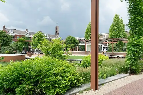 The city centre's market square