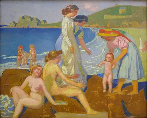 Bathers at Perros Guirec (1912)