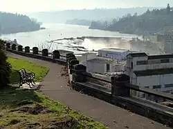 Overlooking Willamette Falls