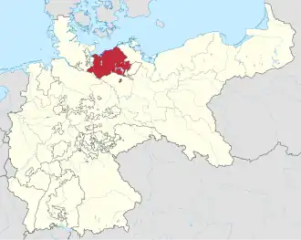 The Grand Duchy of Mecklenburg-Schwerin within the German Empire