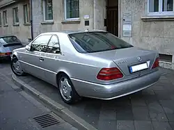 1996–1998 CL 600 (C140)