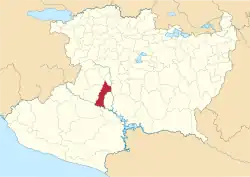 Location of Parácaro