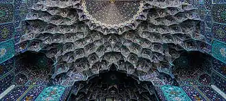 The complex geometry and tilings of the muqarnas vaulting in the Sheikh Lotfollah Mosque, Isfahan, 1603–1619