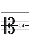 Mezzo-soprano clef