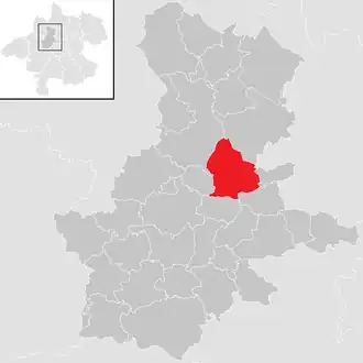 Location in the district