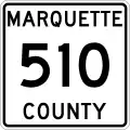 County Road 510 marker