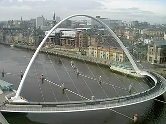 Baltic Gateshead Millennium Bridge[139]
