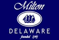 Flag of Milton, Delaware
