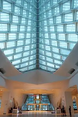 Windhover Hall and main entrance