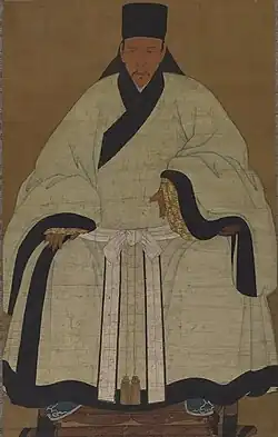 Ming dynasty man wearing shenyi