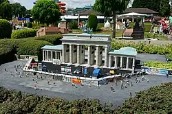 Brandenburg Gate and Berlin Wall, Berlin ( Germany)